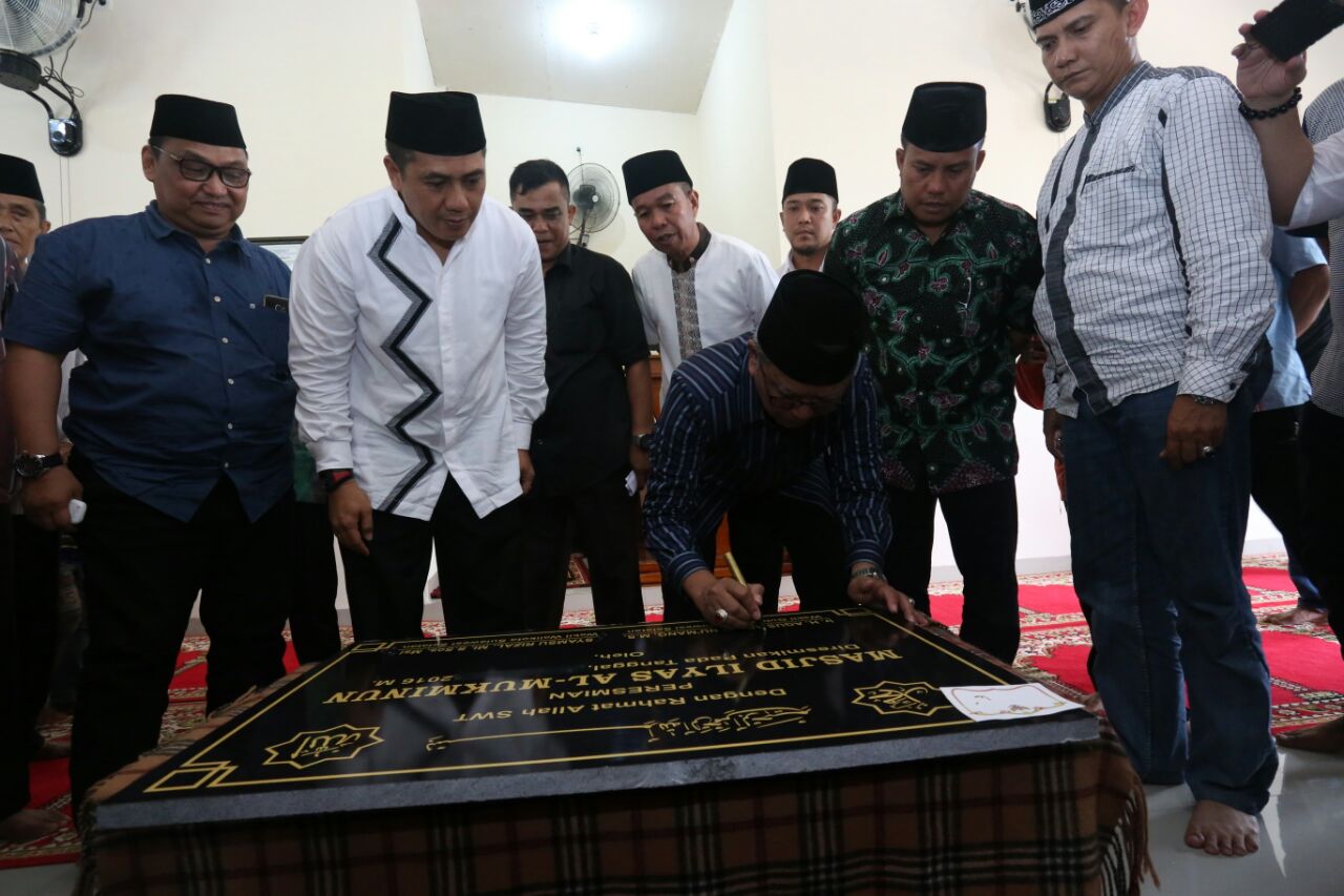 Wagub Meresmikan Mesjid Ilyas Al Mukminun
