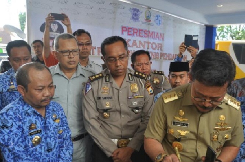 Syahrul Resmikan Kantor UPT Pendapatan dan Samsat Wilayah Makassar II
