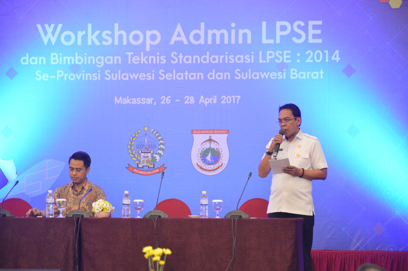 Workshop Admin LPSE dan Bimbingan Teknis Standarisasi LPSE 2017 Se Sulsel dan Sulbar