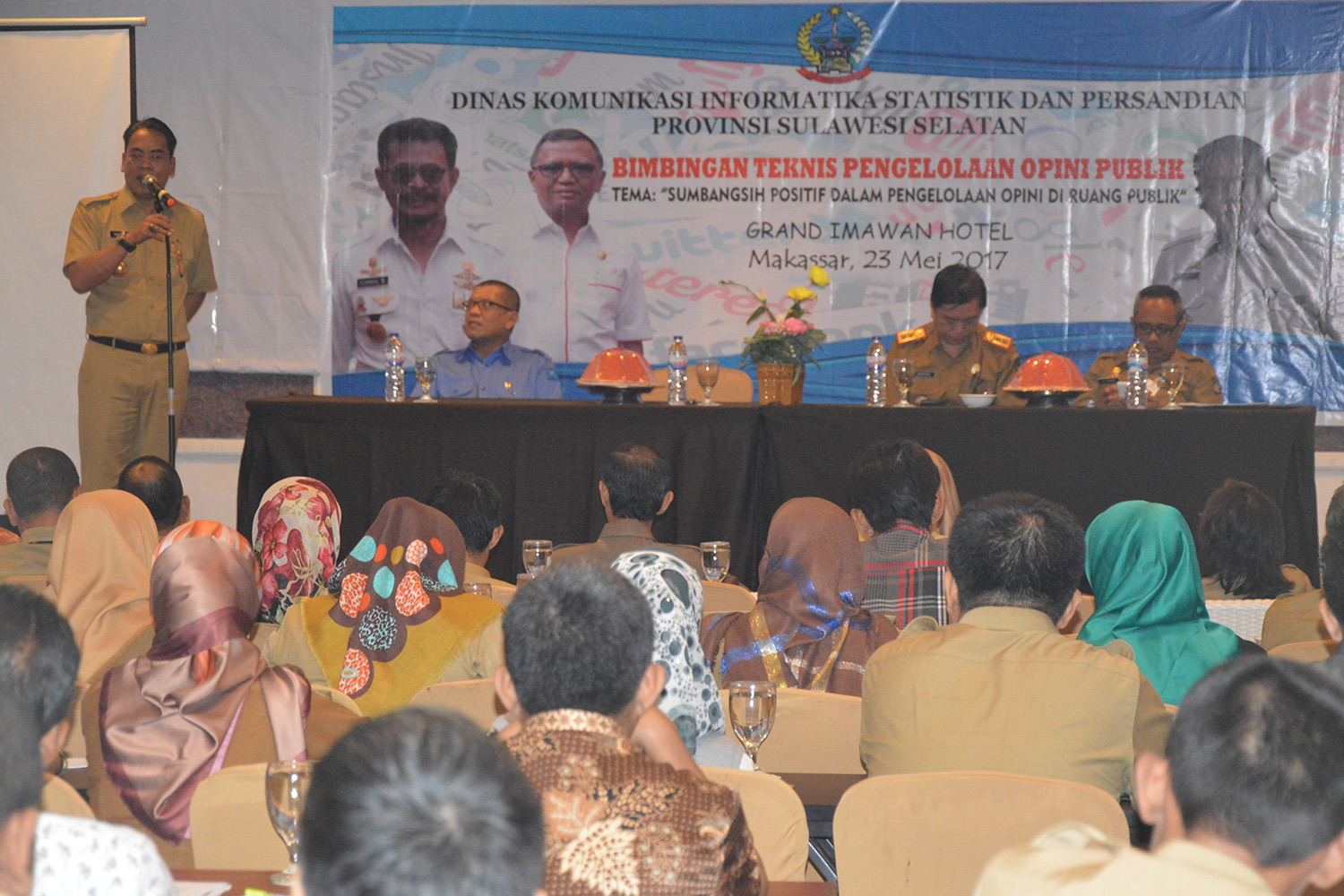 Bimtek Pengelolaan Opini Publik Provinsi Sulawesi Selatan
