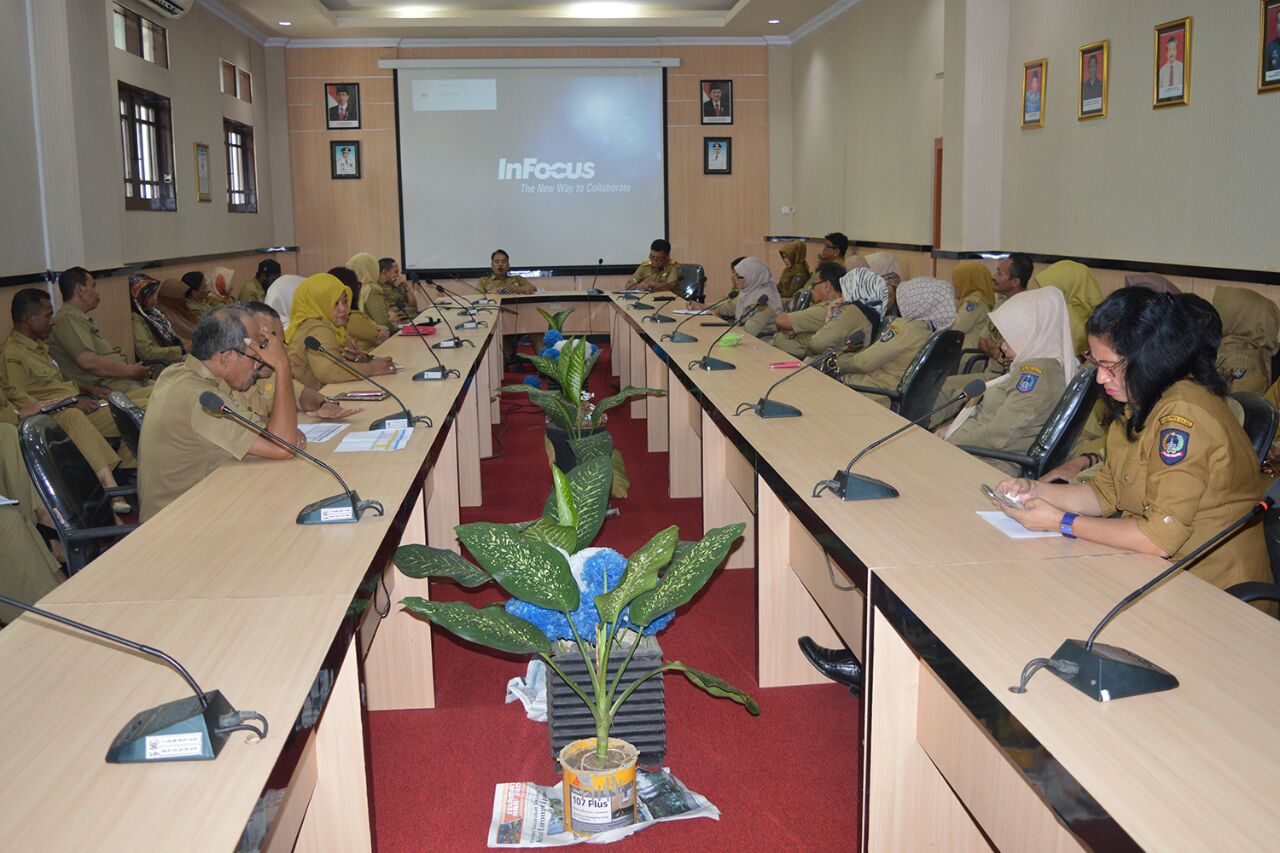 Kadis Kominfo Briefing Awal Tahun Bersama Staf