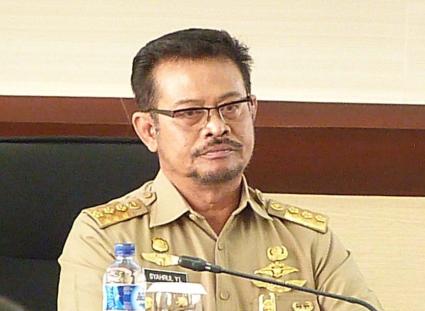 Syahrul Bantu Pembangunan Masjid Baiturrahim Gowa
