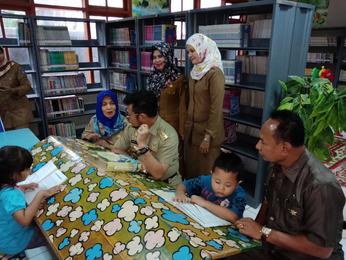 Gubernur Kunjungi Perpustakaan Wilayah Sulsel