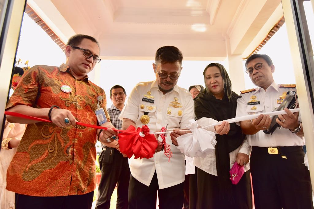 Gubernur Resmikan Rumah Singgah Sayang Gemilang