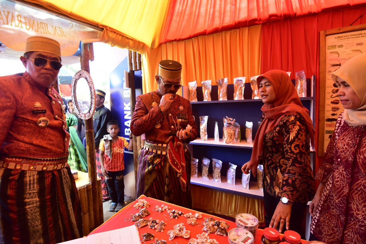 Syahrul Kunjungi Pameran Pembangunan dan Expo Desa 2018 Bulukumba