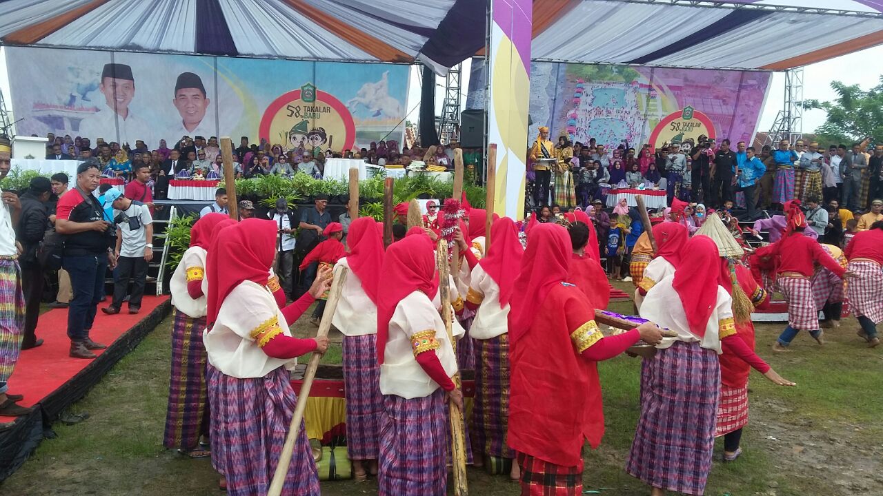 1.200 Penari Appa'deko Sambut Syahrul