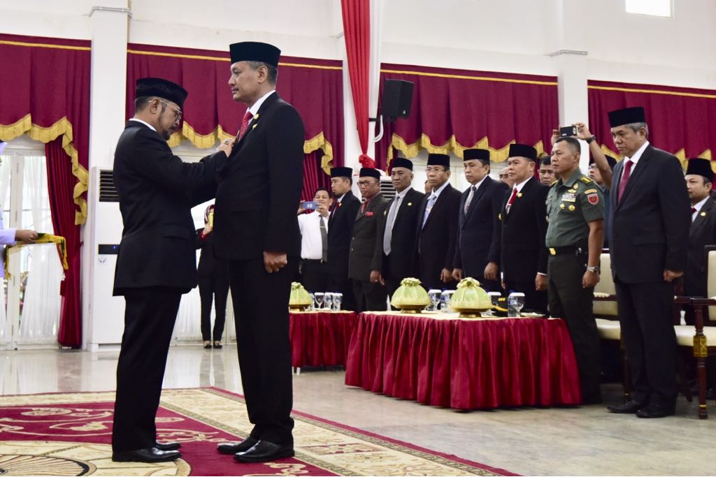 Gubernur Kukuhkan Asmanto Sebagai Pjs Bupati Jeneponto