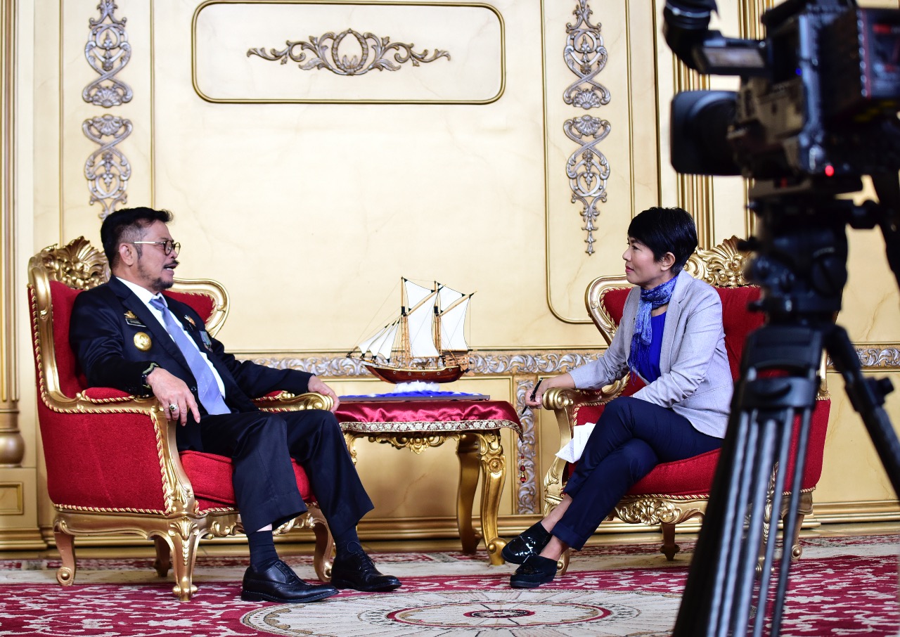 Gubernur Promosikan Sulsel di CNN