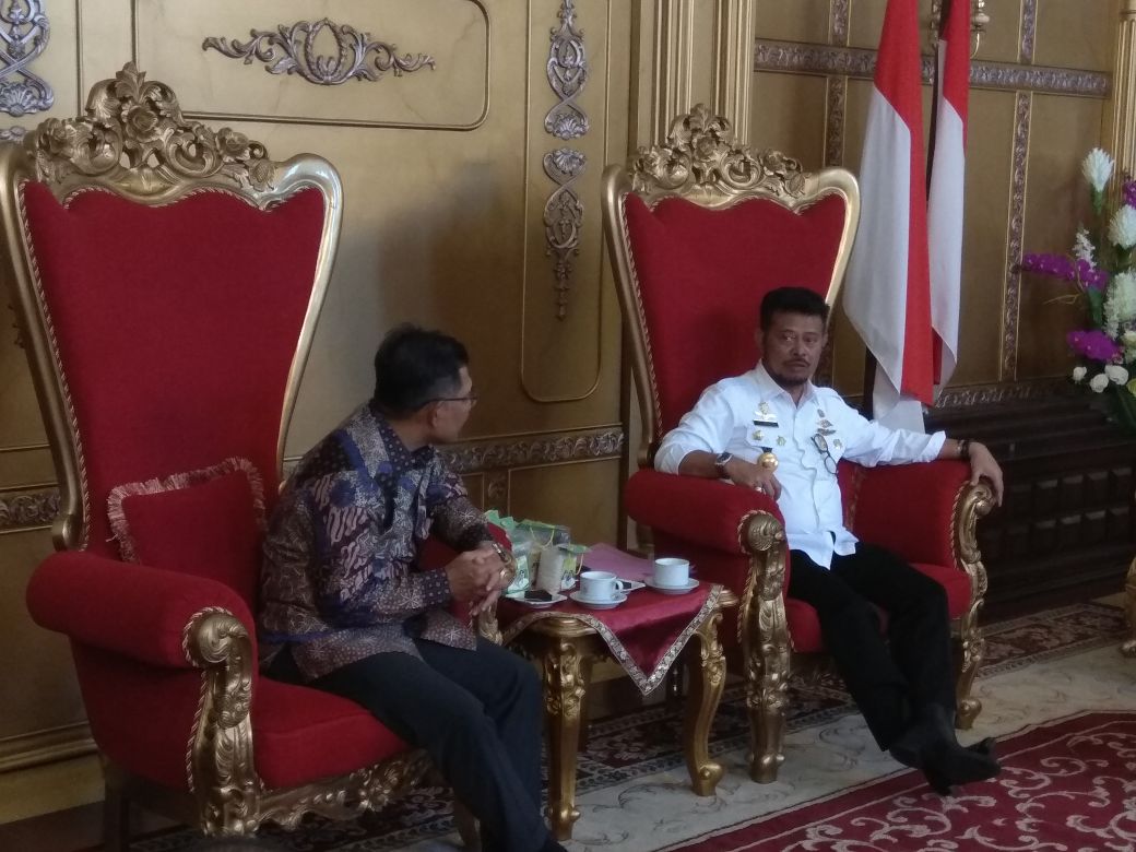 GM Pertamina MOR VII Makassar Pamit Ke Gubernur
