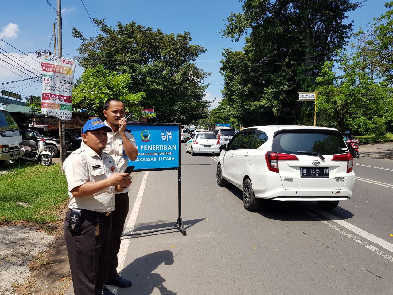 Sweeping Dua Hari, Samsat Makassar II Tertibkan 119 Unit Kendaraan 