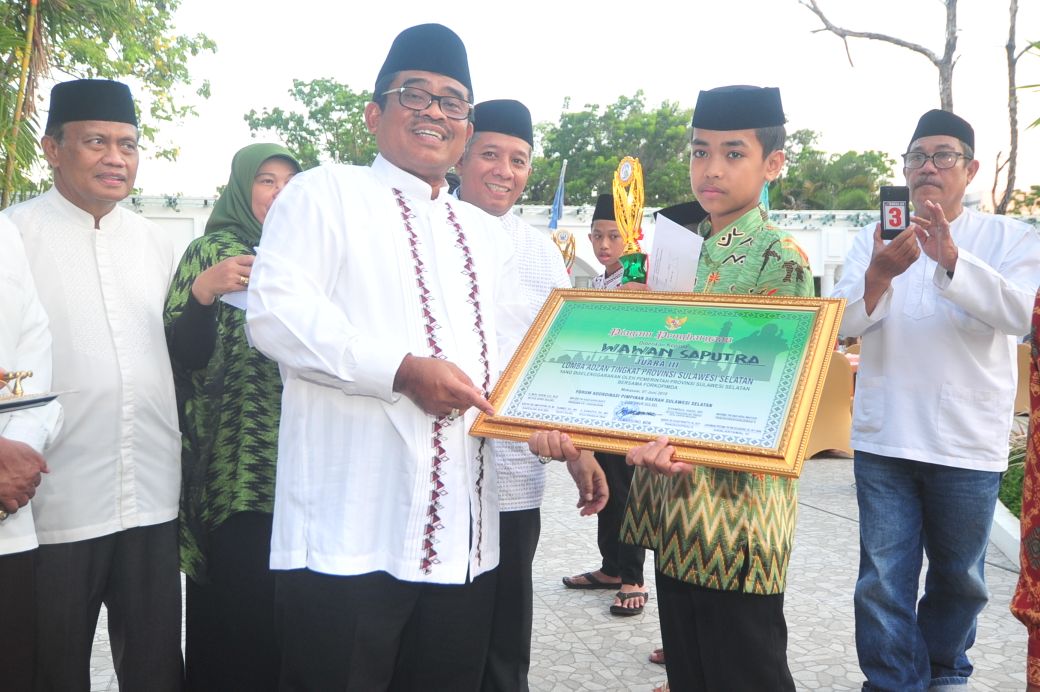 Pemprov Sulsel Gelar Buka Puasa Bersama di Rujab Gubernur Dirangkaikan Lomba Adzan