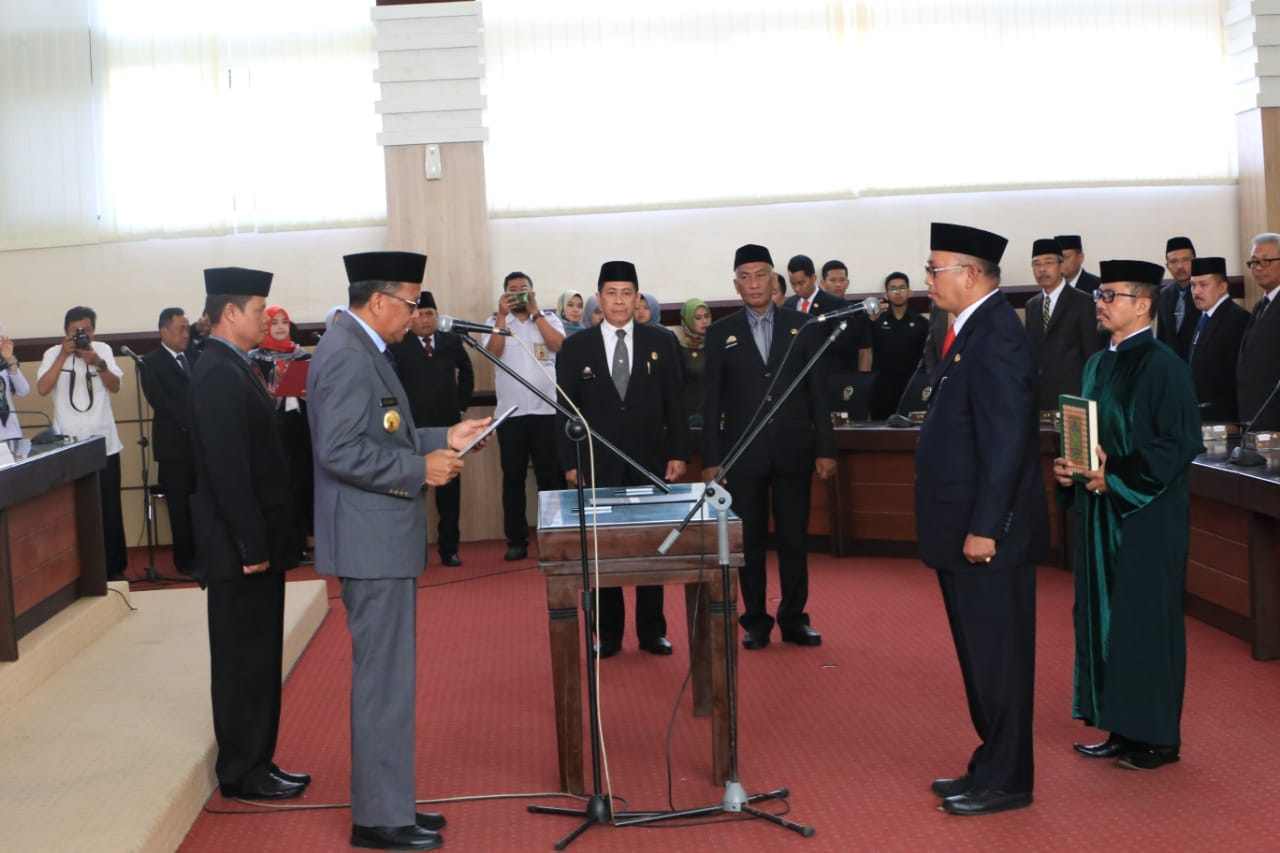 Gubernur Lantik Ashari Fakhsirie Radjamilo dan Ucapkan Terima Kasih pada Tautoto Tanaranggina