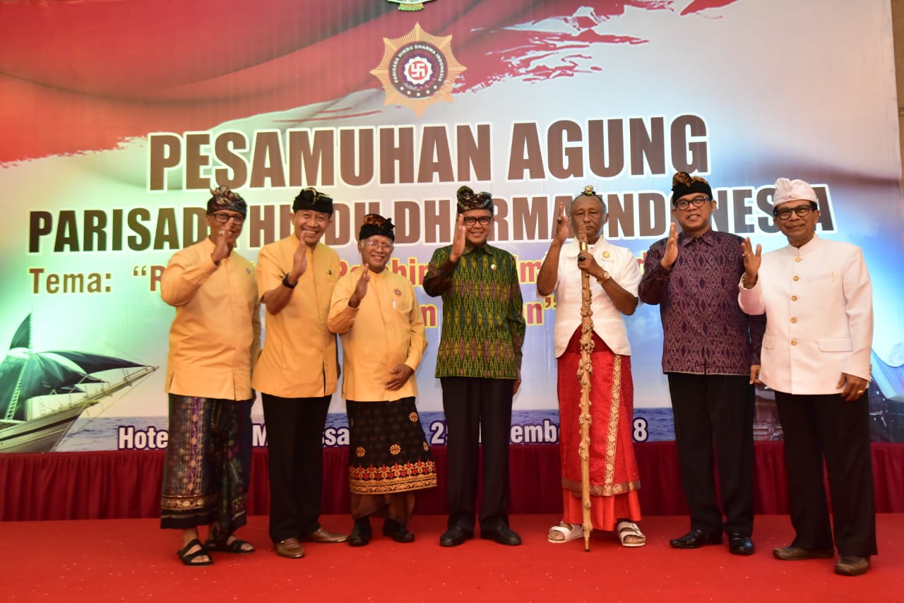 Buka Rakernas Parisada Hindu Dharma Indonesia, NA: Sulsel Junjung Tinggi Toleransi Umat Beragama