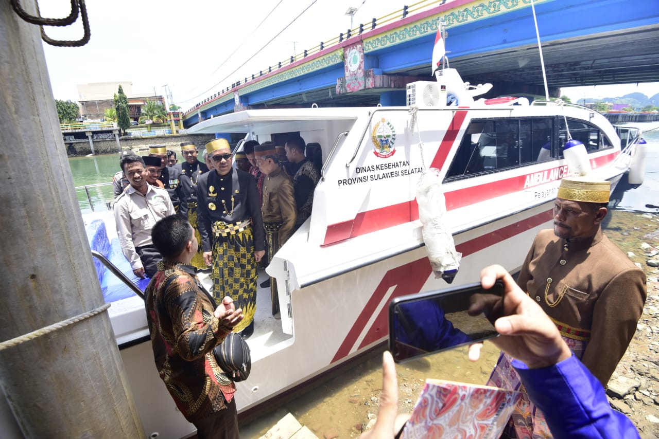 Bachtiar, Ambulans Laut Mempercepat Pelayanan Kesehatan Masyarakat Pangkep