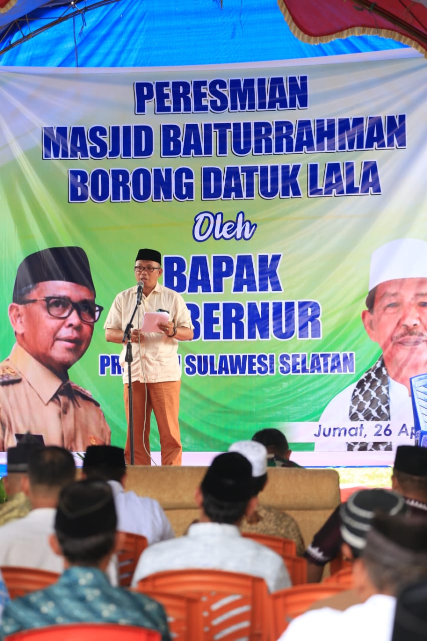 Masjid Baiturrahman Borong Datu Lala Makassar Resmi Digunakan