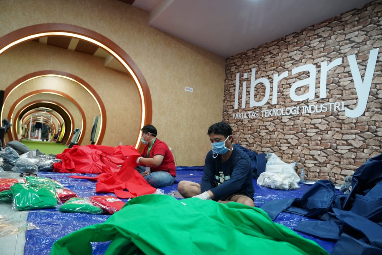 Wagub Kagum Aksi Mahasiswa UMI Lawan COVID 19