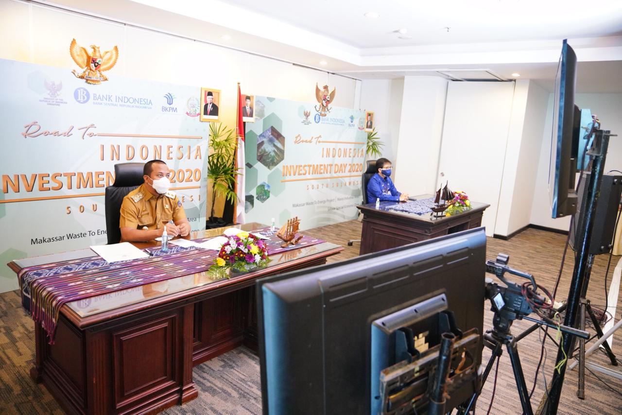 Wagub Ikuti Indonesia Investment Day Bersama KBRI Singapura secara Virtual