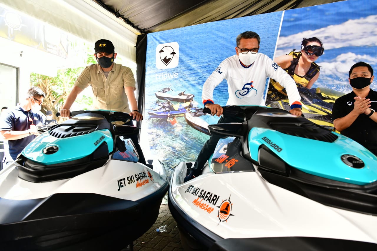 Lauching Jet Ski Safari Makassar,Gubernur:Mendukung Pengembangan Sport Tourism di Sulsel