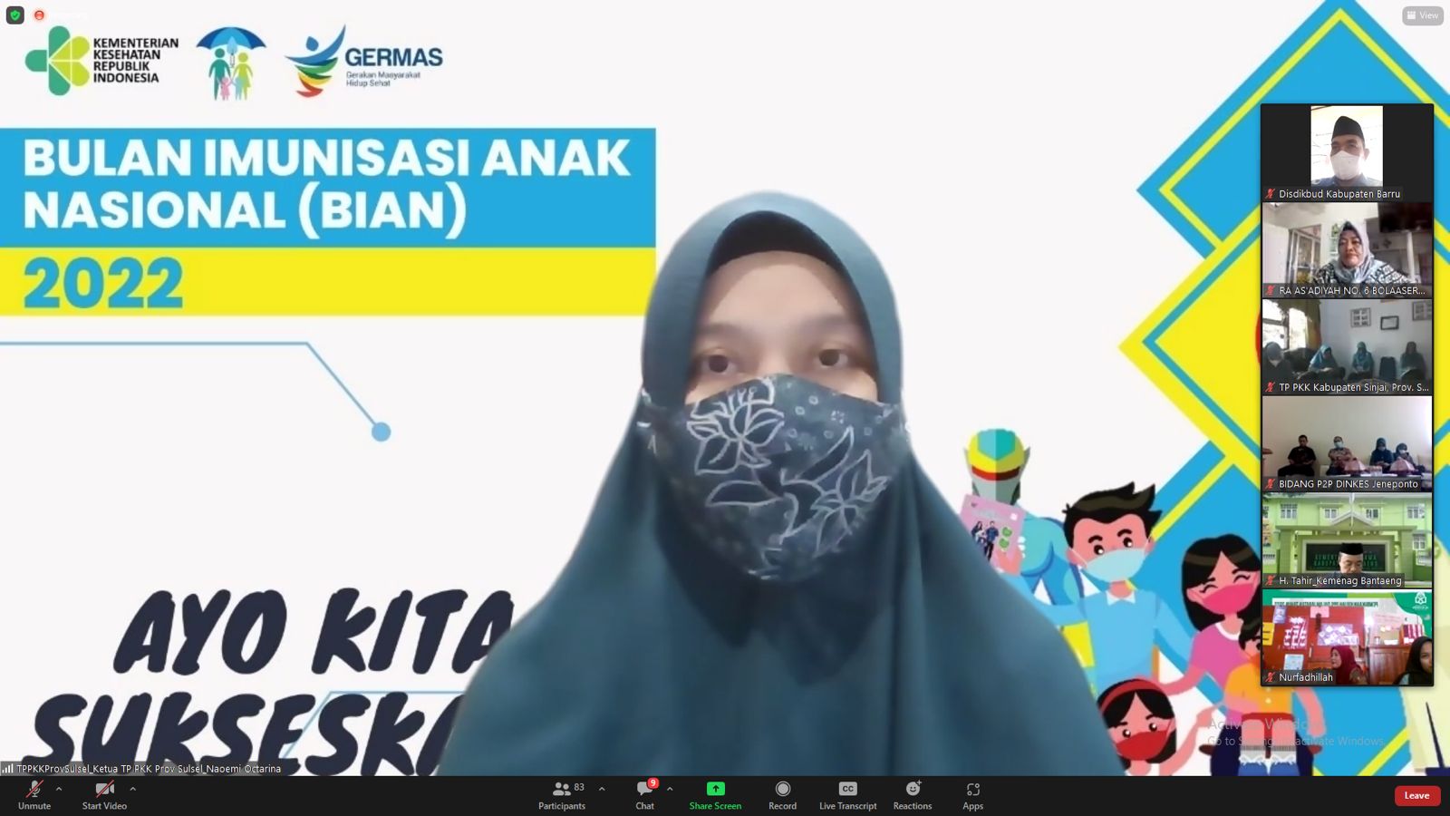 Genjot Capaian Imunisasi, Naoemi Octarina Minta Dinkes Sulsel Massifkan Sosialisasi