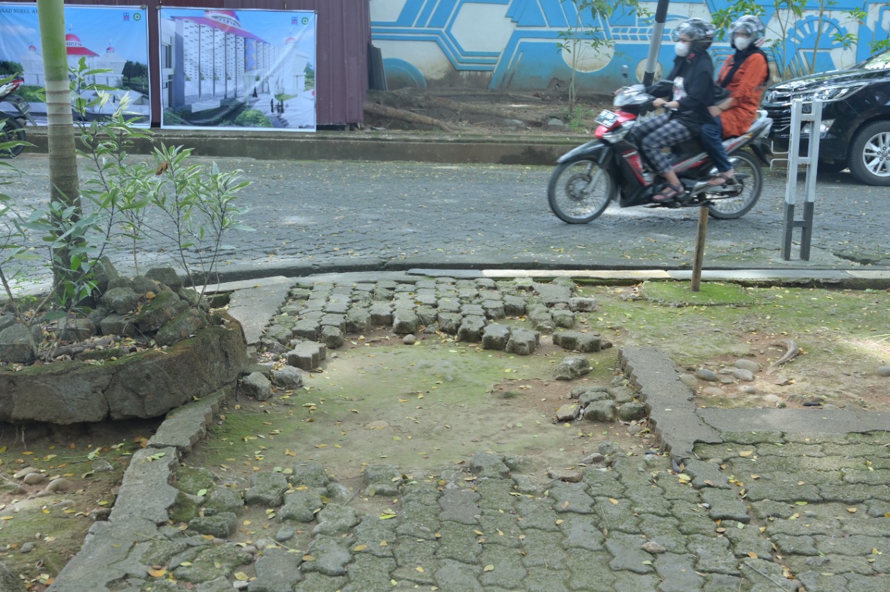 Pedesterian Kantor Gubernur Sudah Layak Diperbaiki, Amson: Perbaikan Terakhir 10 Tahun Lalu