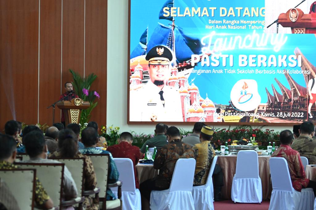 14.700 Anak Tidak Sekolah Kembali Bersekolah, Gubernur Andi Sudirman : Terus Kolaborasi