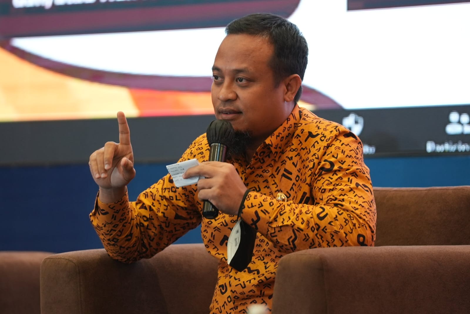 Pembicara Nasional, Gubernur Andi Sudirman Beberkan Strategi Penyelesaian Tumpang Tindih Pemanfaatan Lahan