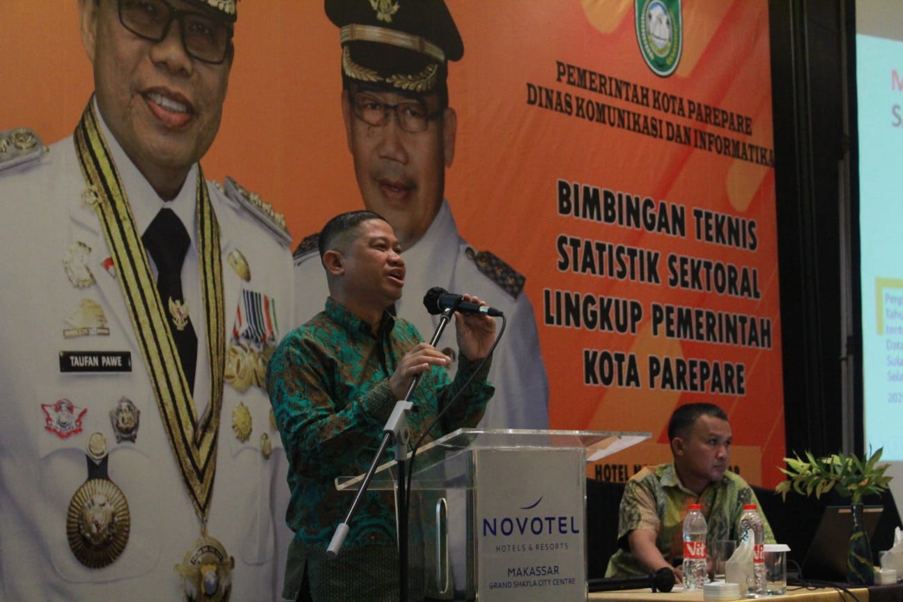 Wakili Kadiskominfo Sulsel, Kabid Statistik Paparkan Peranan Walidata Dalam Penyelenggaraan Satu Data Indonesia