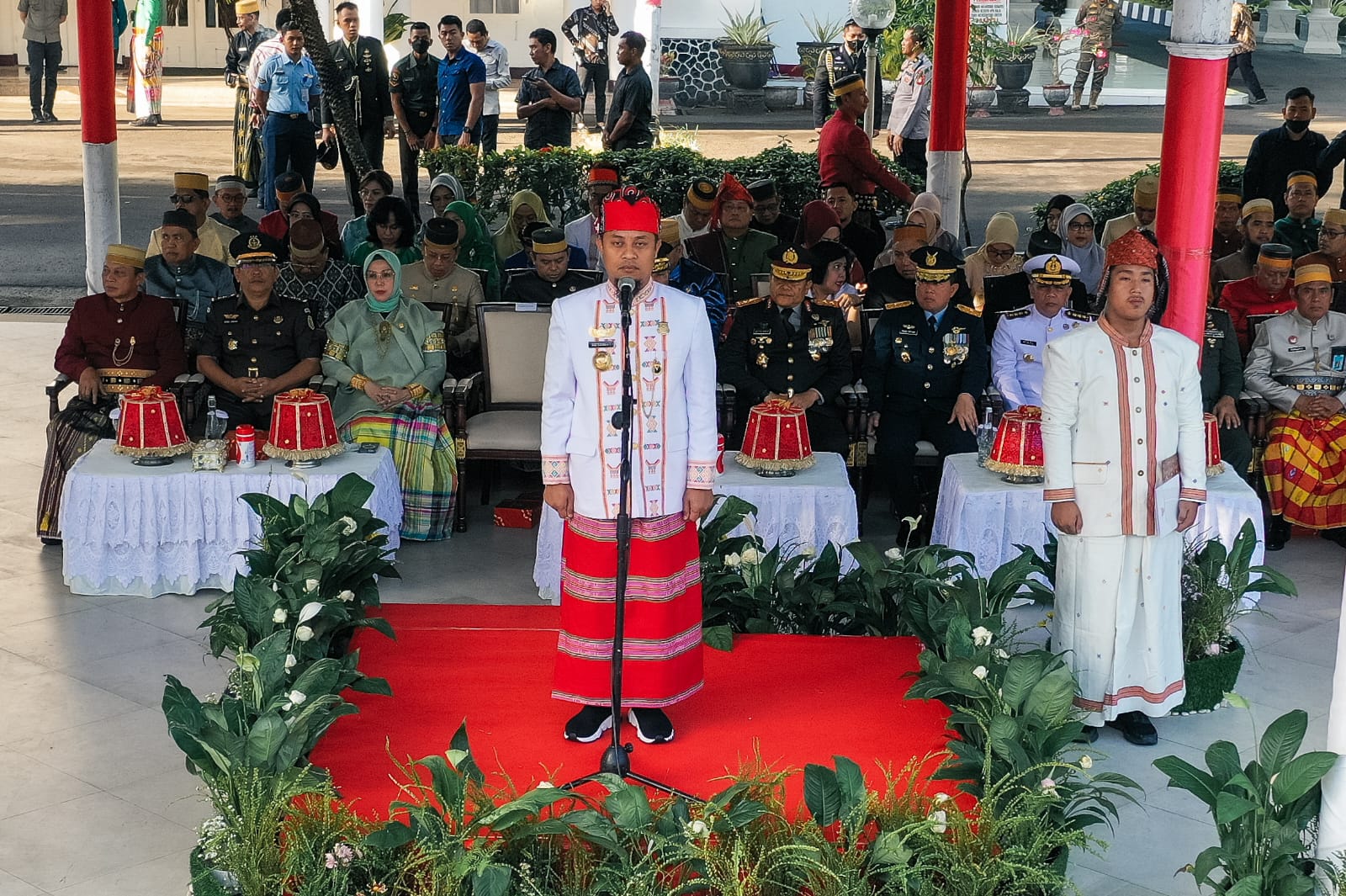 Gubernur Andi Sudirman Pimpin Upacara Harlah Pancasila 2023