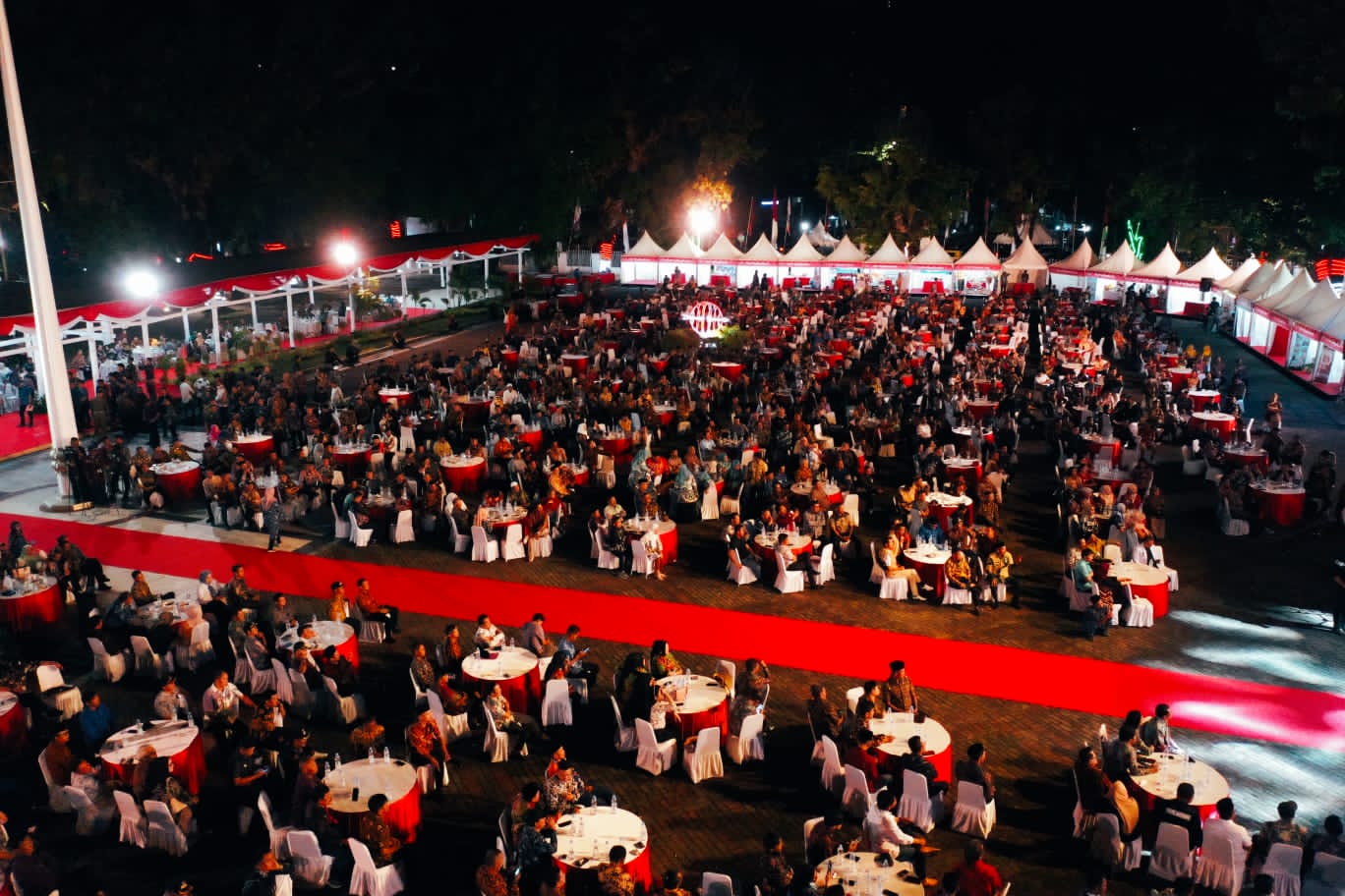 2000 Kepala Desa dan Lembang se Sulsel Hadiri Gala Dinner di Rujab Gubernur Sulsel