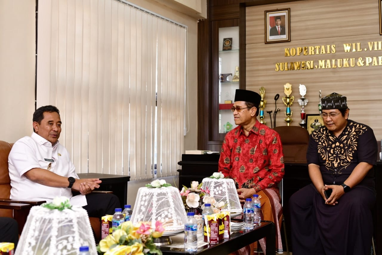 Sowan ke NU Sulsel, Pj Gubernur Bahtiar Minta Masukan dan Dukungan Jalankan Program Prioritas