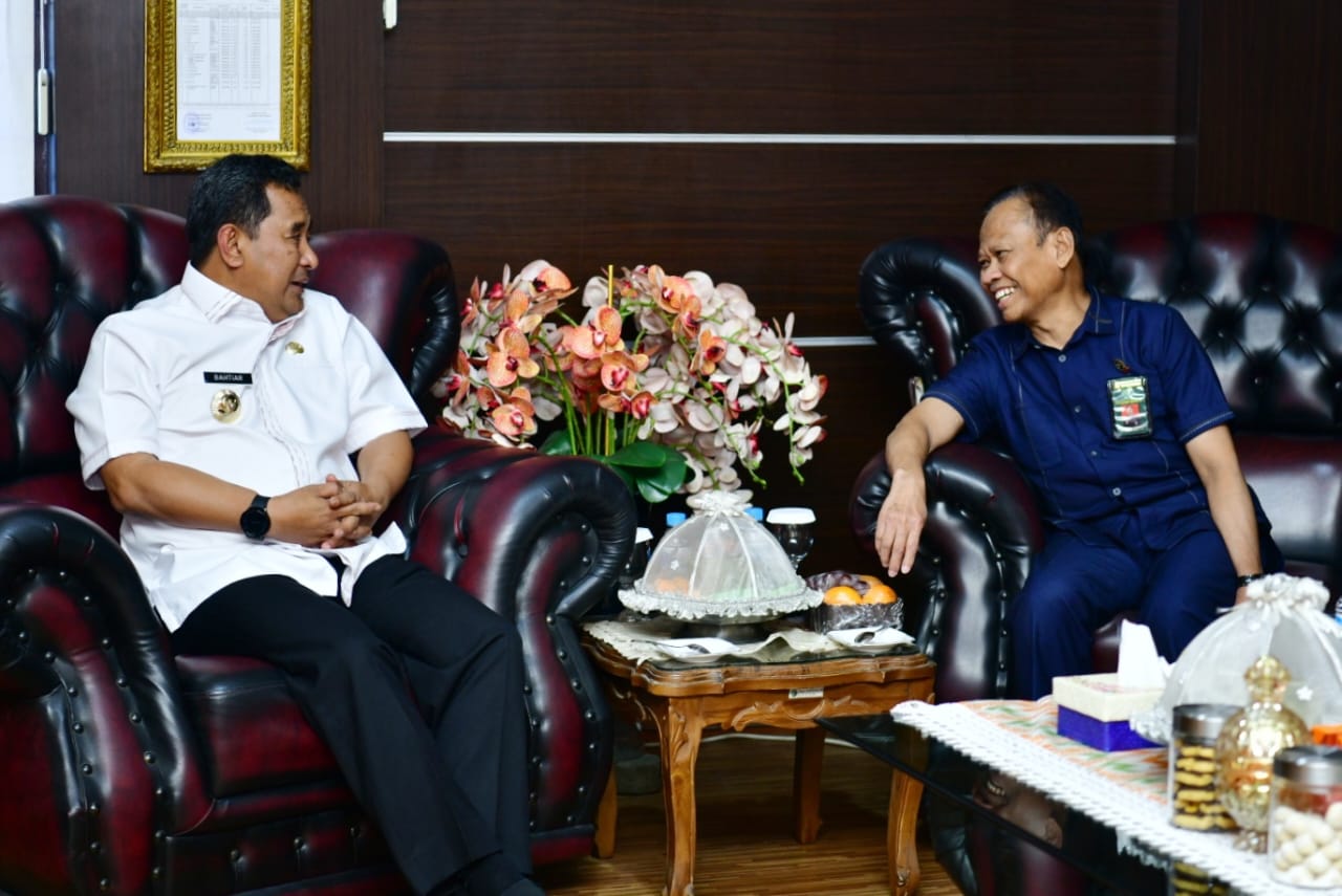 Pj Gubernur Sulsel Silaturahmi ke Ketua Pengadilan Tinggi Agama Makassar