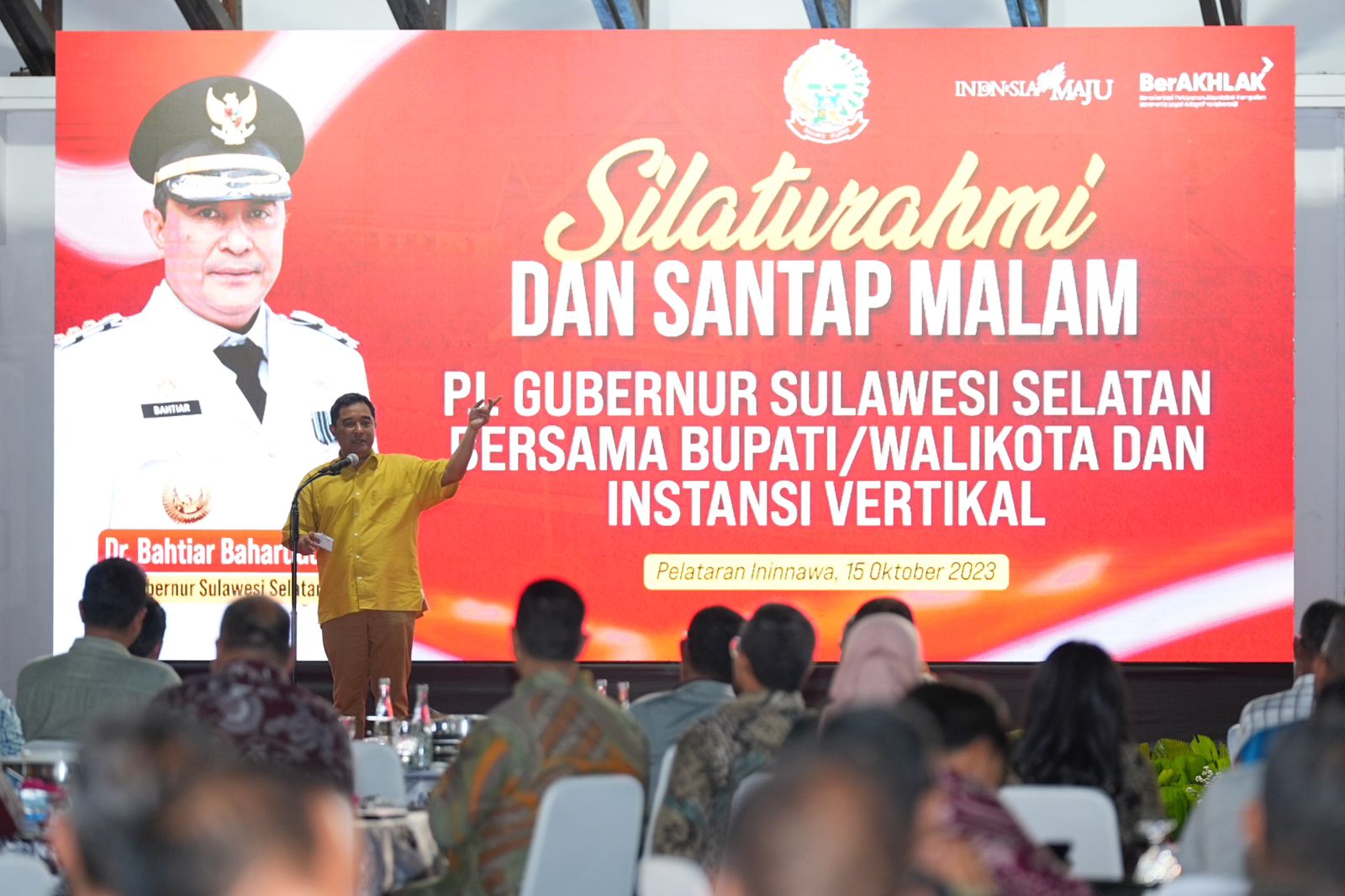 Pj Gubernur Bahtiar Silaturahmi dengan Bupati, Wali Kota dan Instansi Vertikal di Sulsel 