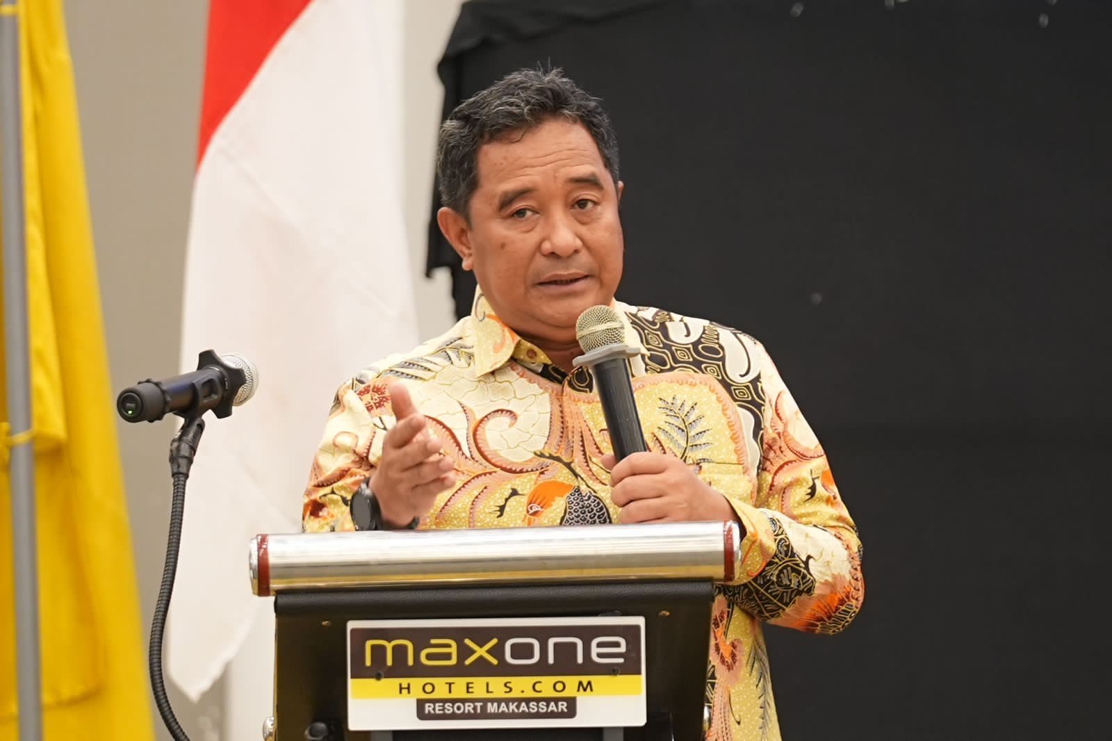 Pj Gubernur Sulsel Buka Rapat Kerja Yayasan Canno Petta Lampe Uttu Cakkuridie Wajo