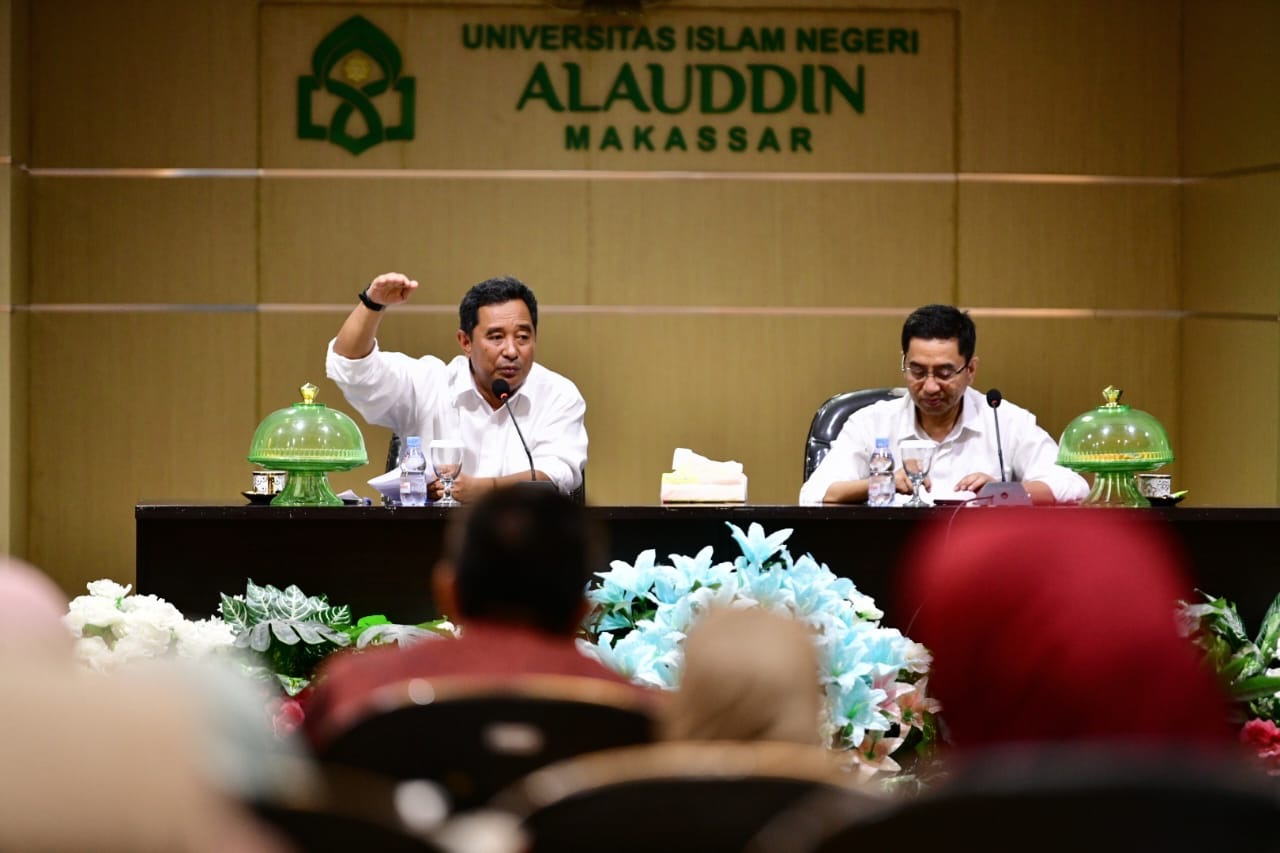 Rektor UIN Alauddin Siap Sinergi dan Dukung Program Pj Gubernur Bahtiar