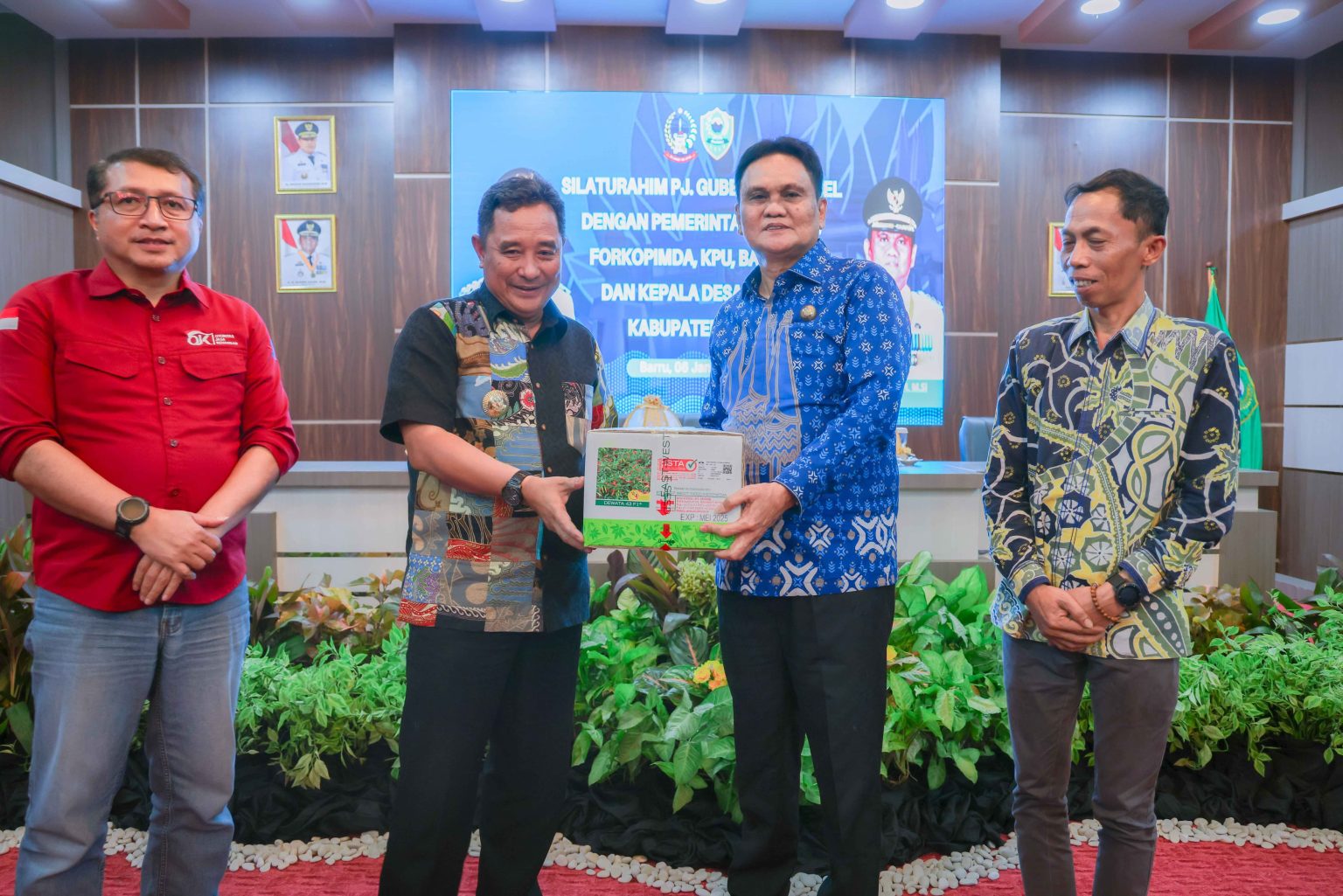 Kunjungan Silaturahmi Pj Gubernur Sulawesi Selatan dengan Pemerintah Daerah Kabupaten Barru