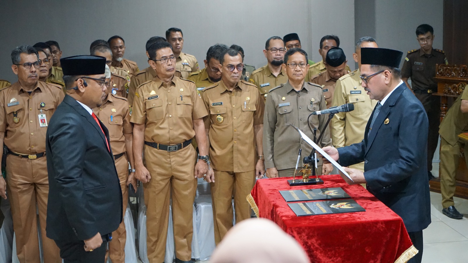 Pj Bupati Sidrap Lantik Muhammad Yusuf Sebagai Pj Sekda