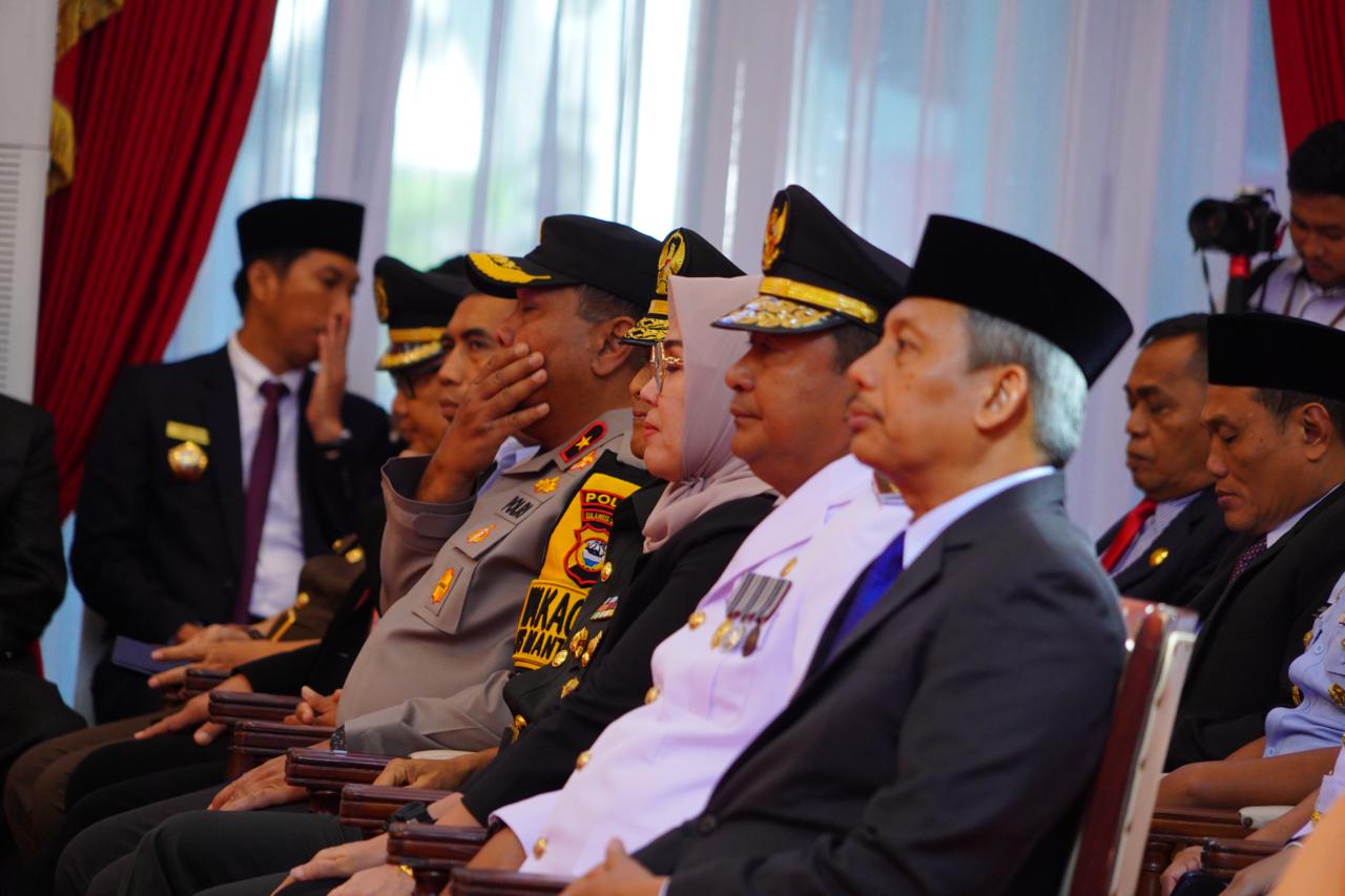 Ketua Bersama Sejumlah Anggota DPRD Sulsel Hadiri Pelantikan Penjabat Bupati Luwu Dan Wajo