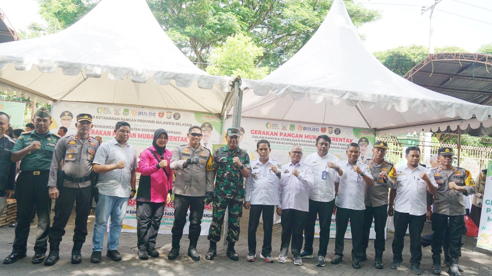Kabupaten Sidrap Sukseskan Gerakan Pasar Murah Serentak Jelang Ramadan