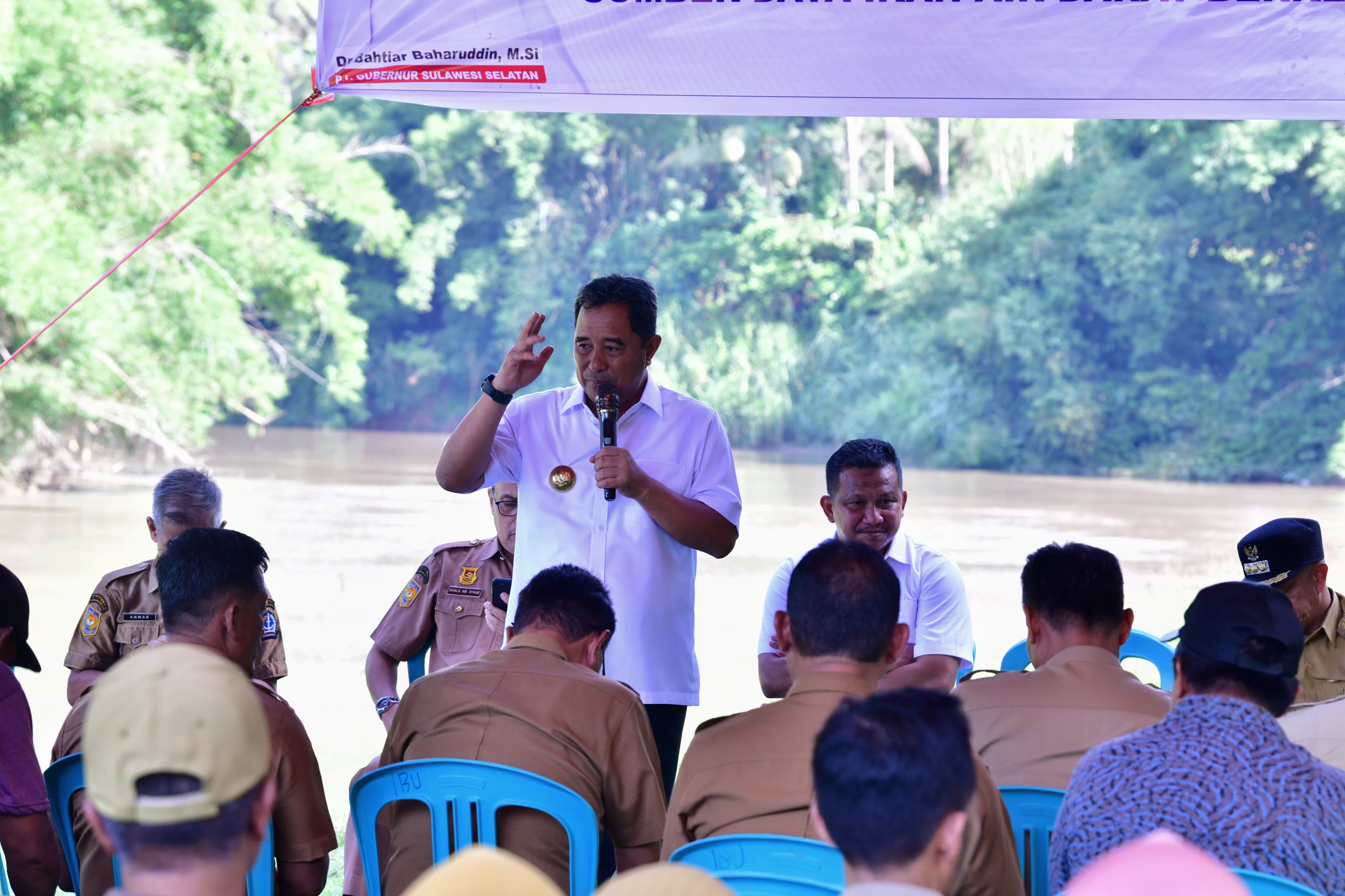 Program Ketahanan Pangan dan Cegah Miskin Ekstrem, Sudah 2,7 Juta Benih Ikan Ditebar di Kabupaten Bone