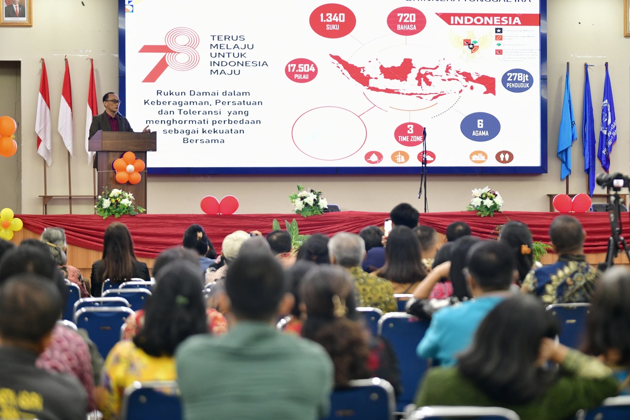 Hadiri 74 Tahun PGI, Penjabat Gubernur Sulawesi Selatan Prof Zudan: Indonesia Sunatullahnya Jadi Negeri Beragam Agama, Suku, Ras dan Budaya