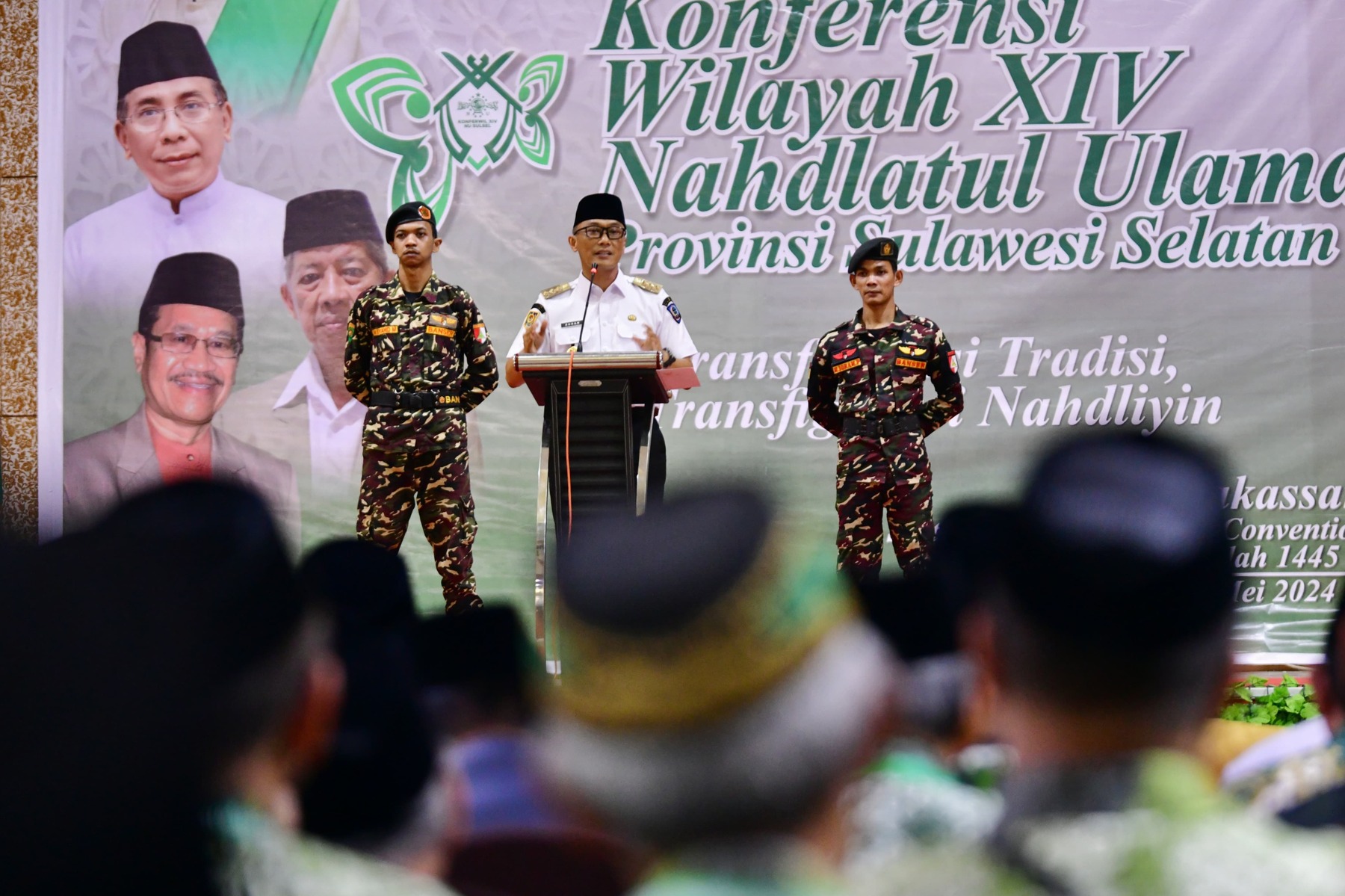 Berikut Tiga Pesan Prof Zudan Pj Gubernur Sulawesi Selatan di Konferwil NU Sulsel, Termasuk Bangun Masa Depan dengan Kepemimpinan Qur’ani