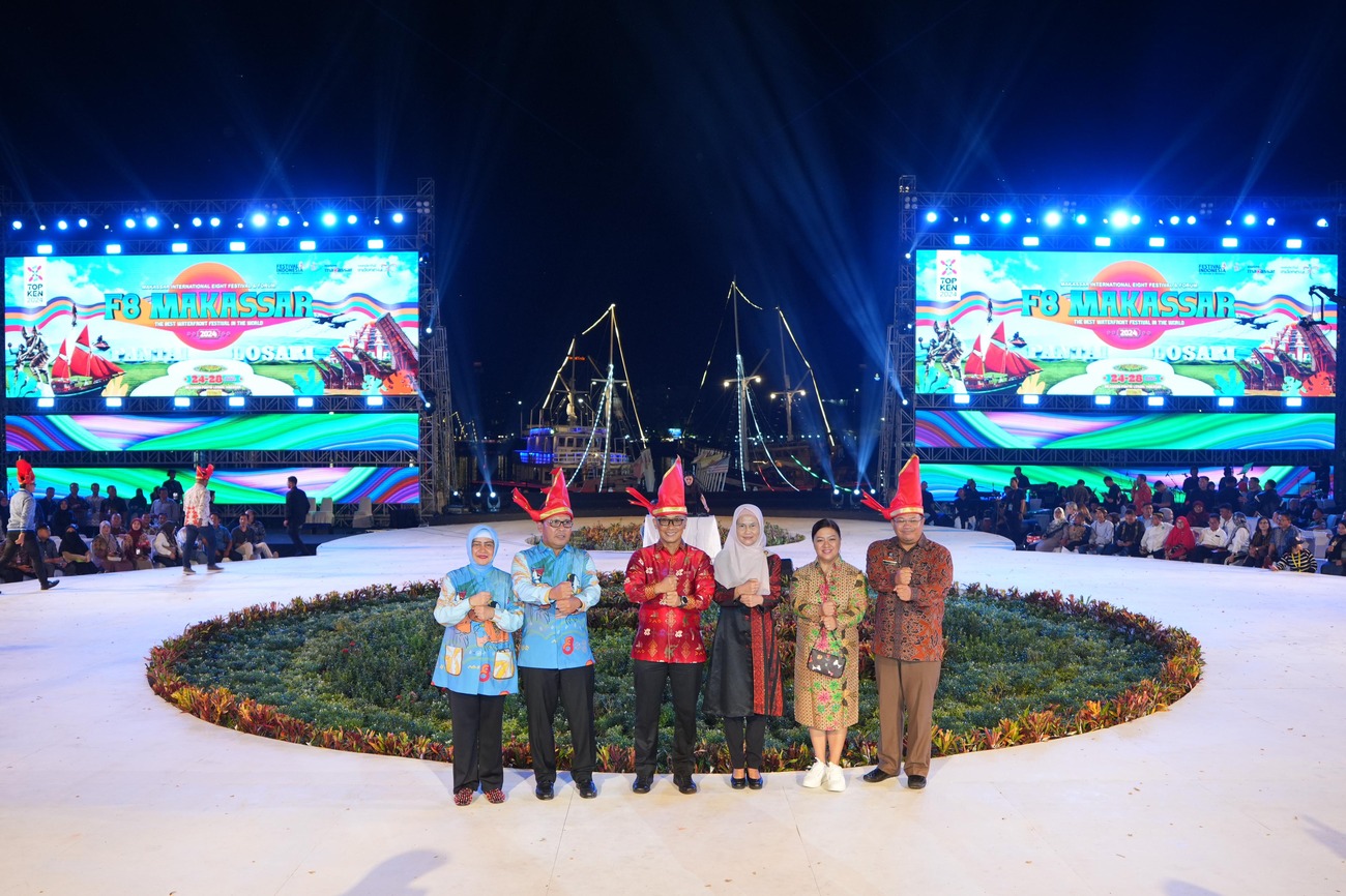 Opening Ceremony F8 Makassar, Pj Gubernur Prof Zudan Ajak Investor Investasi di Sulsel