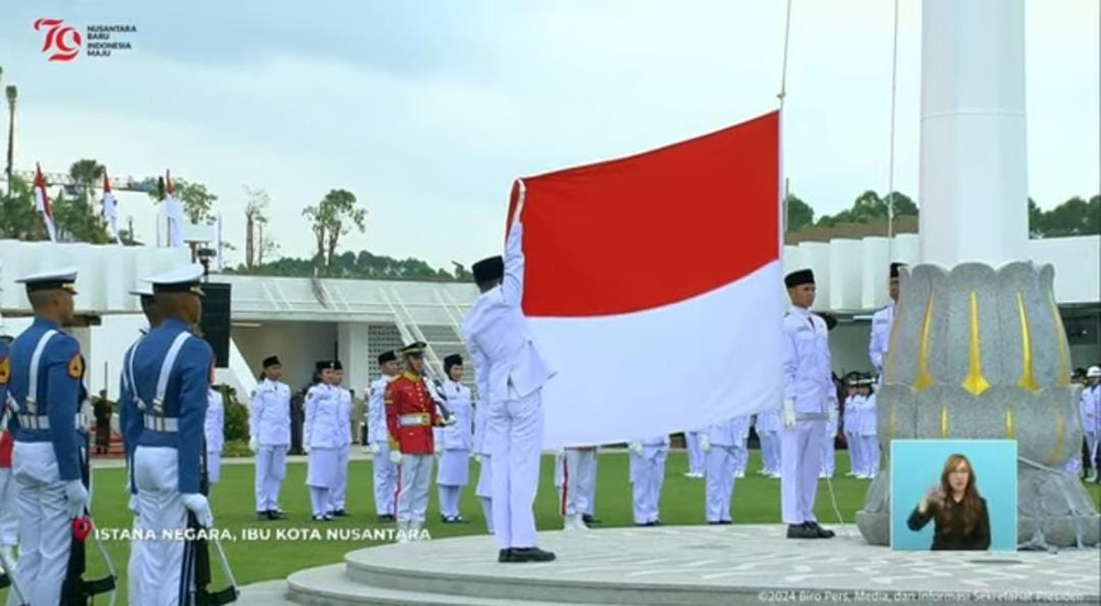 Try Adyaksa S, Paskibraka Sulsel Dipercaya Jadi Pengerek Bendera Upacara Kemerdekaan di Istana Negara IKN