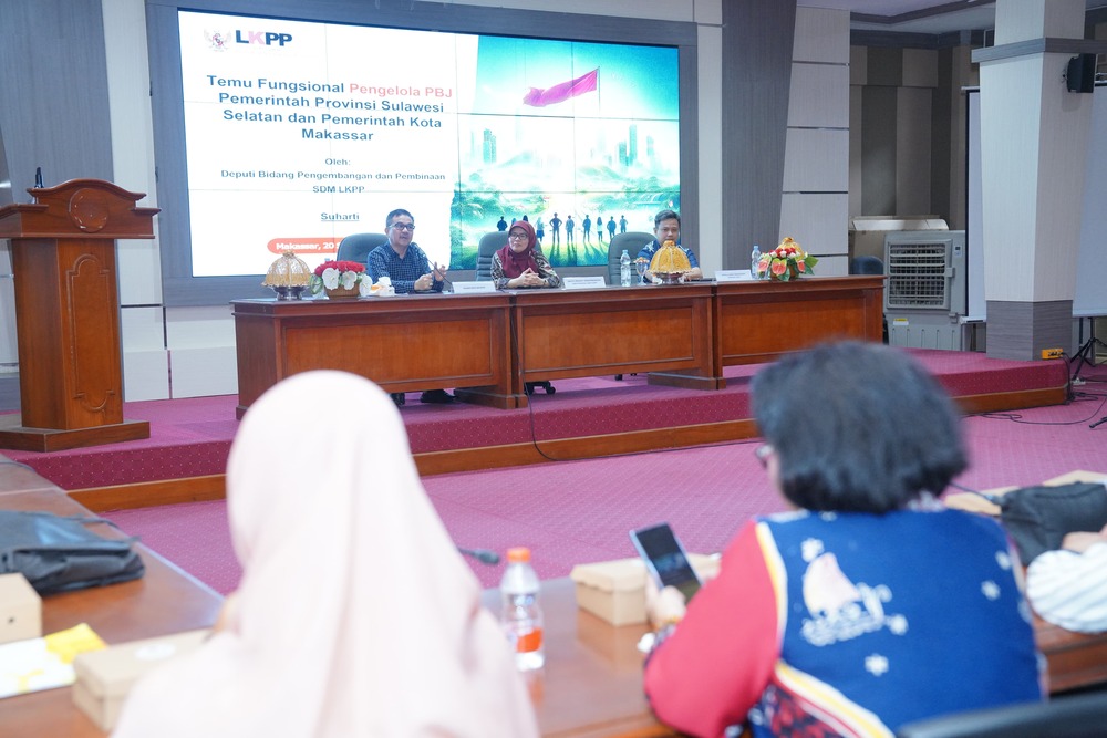 Buka Temu Fungsional Pengelolaan PBJ, Sekda Jufri Rahman Dorong Peningkatan Kualitas Pengadaan Barang dan Jasa