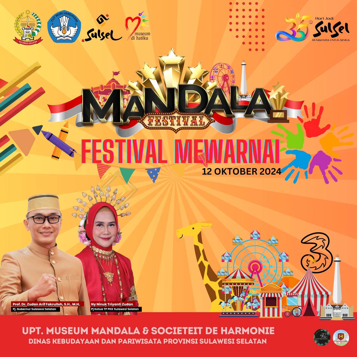 HUT Sulsel ke-355, Artis Ibukota Siap Hibur Masyarakat di Mandala Festival