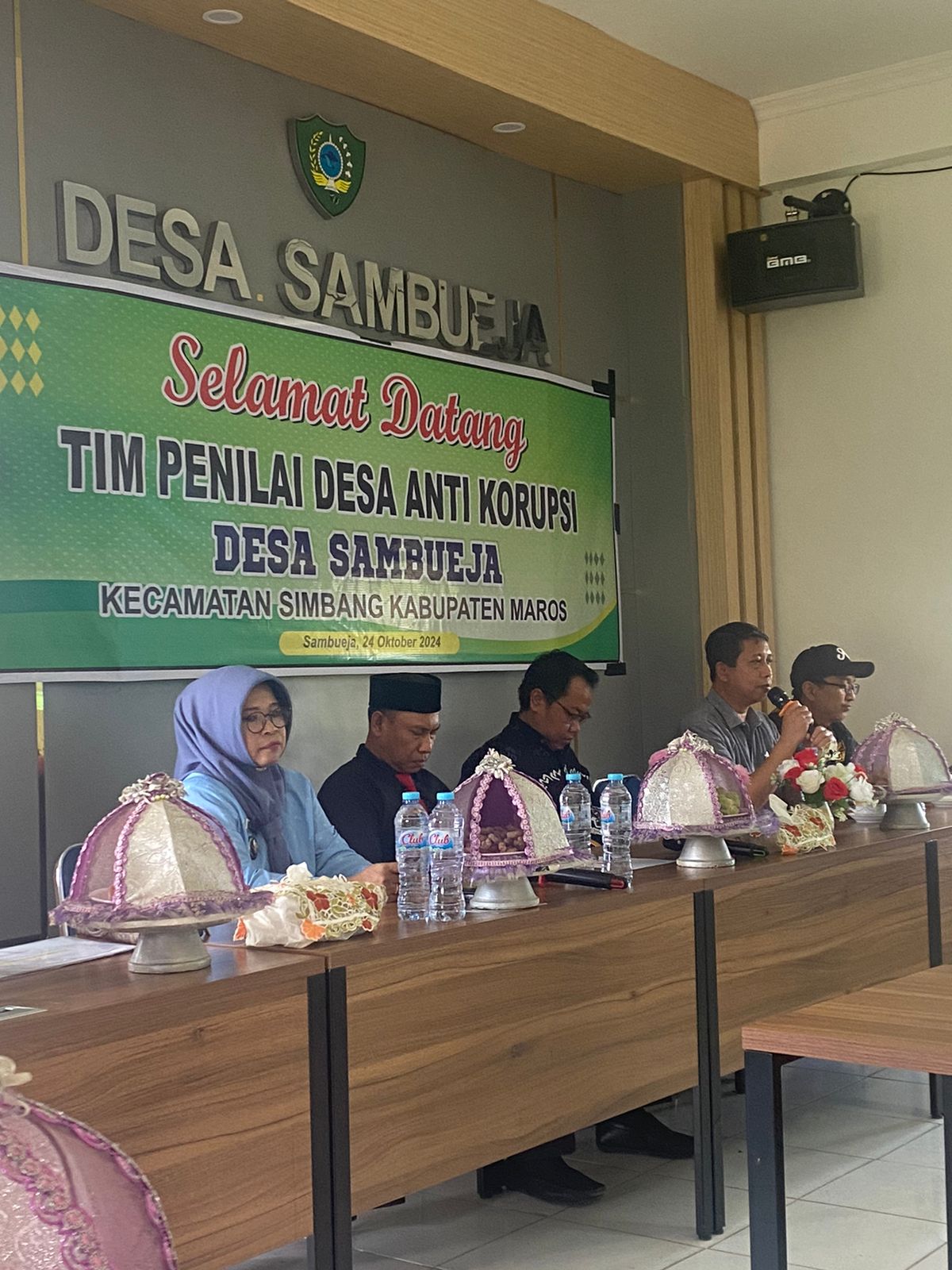 Tim Penilai Desa Antikorupsi Provinsi Sulsel Kunjungi Desa Sambueja Maros