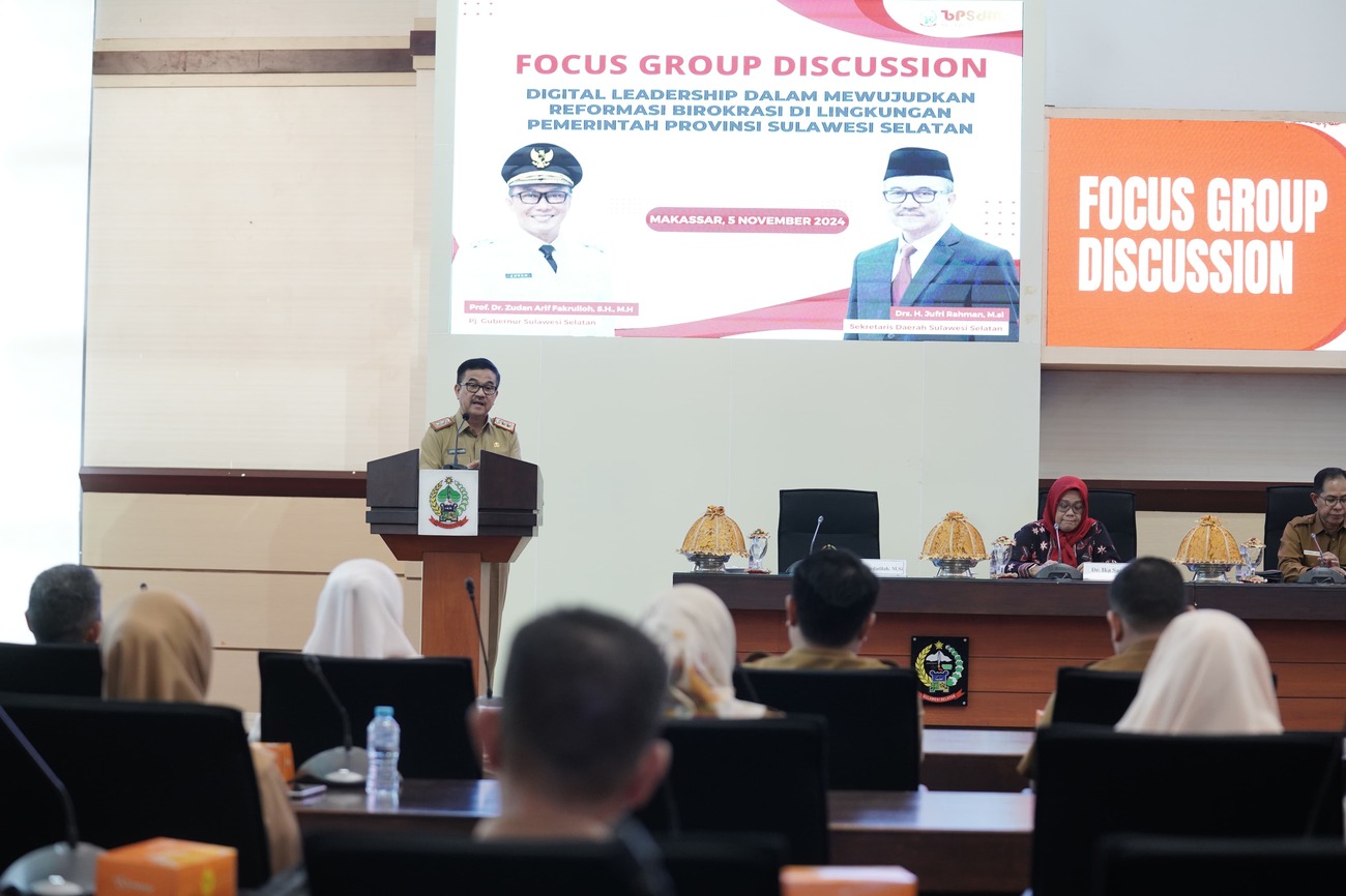 FGD Digital Leadership, Jufri Rahman Ajak Wujudkan Reformasi Birokrasi Efektif dan Responsif Terhadap Masyarakat