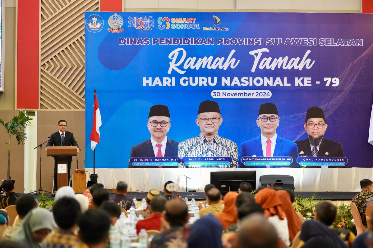 Ramah Tamah Hari Guru, Jufri Rahman Apresiasi Peran Guru dalam Membangun Masa Depan Generasi Muda