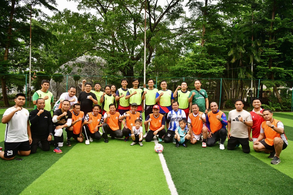 Awali Tahun 2025, Pj Gubernur Sulsel Prof Zudan Bangun Silaturahmi dengan Jurnalis Lewat Fun Futsal