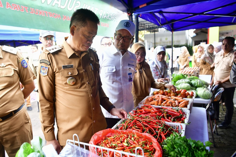 Digelar Serentak dan Pertama di Indonesia, Bapanas Apresiasi Gerakan Pangan Murah Sulsel